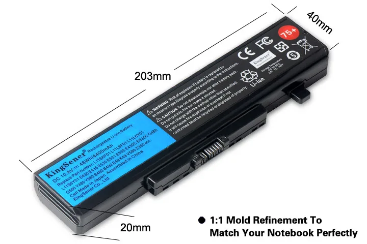 KingSener ноутбук Батарея для lenovo ThinkPad Edge E430 E440 E431 E435 E530 E531 E535 E540 E430C Y480 G480 45N1043 45N1042