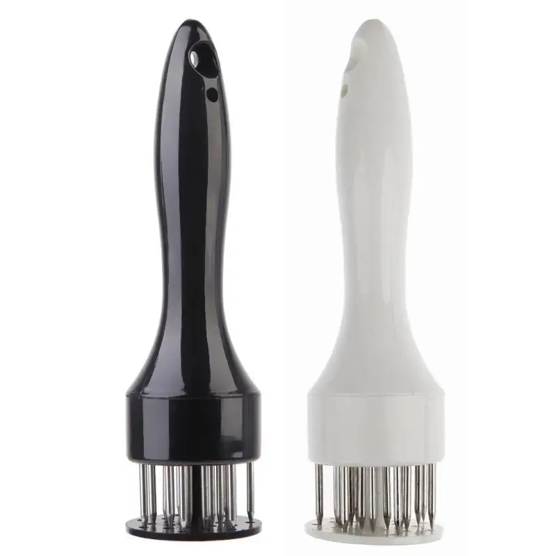 

Meat Tenderizer Needle With Stainless Steel Kitchen Tools Steak Pork Chop Fast Loose Meat Kitchen Tools