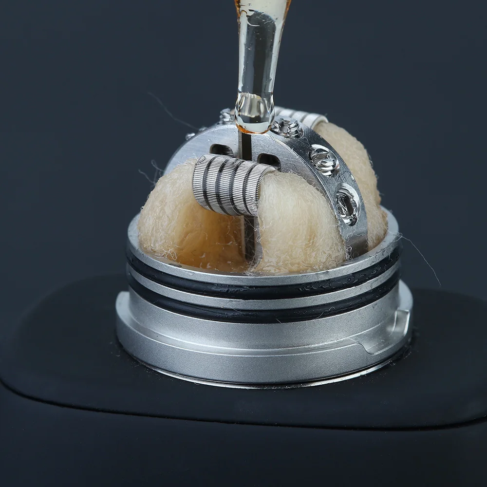 Оригинальный атомайзер Oumier Armadillo 24 мм RDA с двойной катушкой Vape испаритель 510 нитей