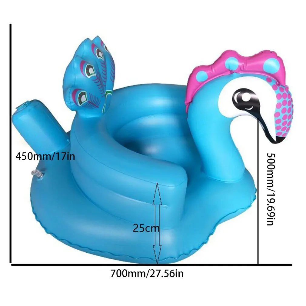 ПВХ милое Надувное детское сиденье безопасности регулируемое для бассейна и ванной ванны сиденье бассейн плавательный пояс для плавания с игрушки для ванной
