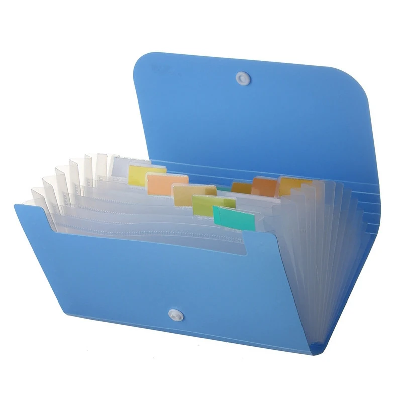 

1 Beautiful Colorful Accordion Style Mini Accounts Receipt File Folder Organizer Vijlbladhouder Cardholder Document Bag Pouch