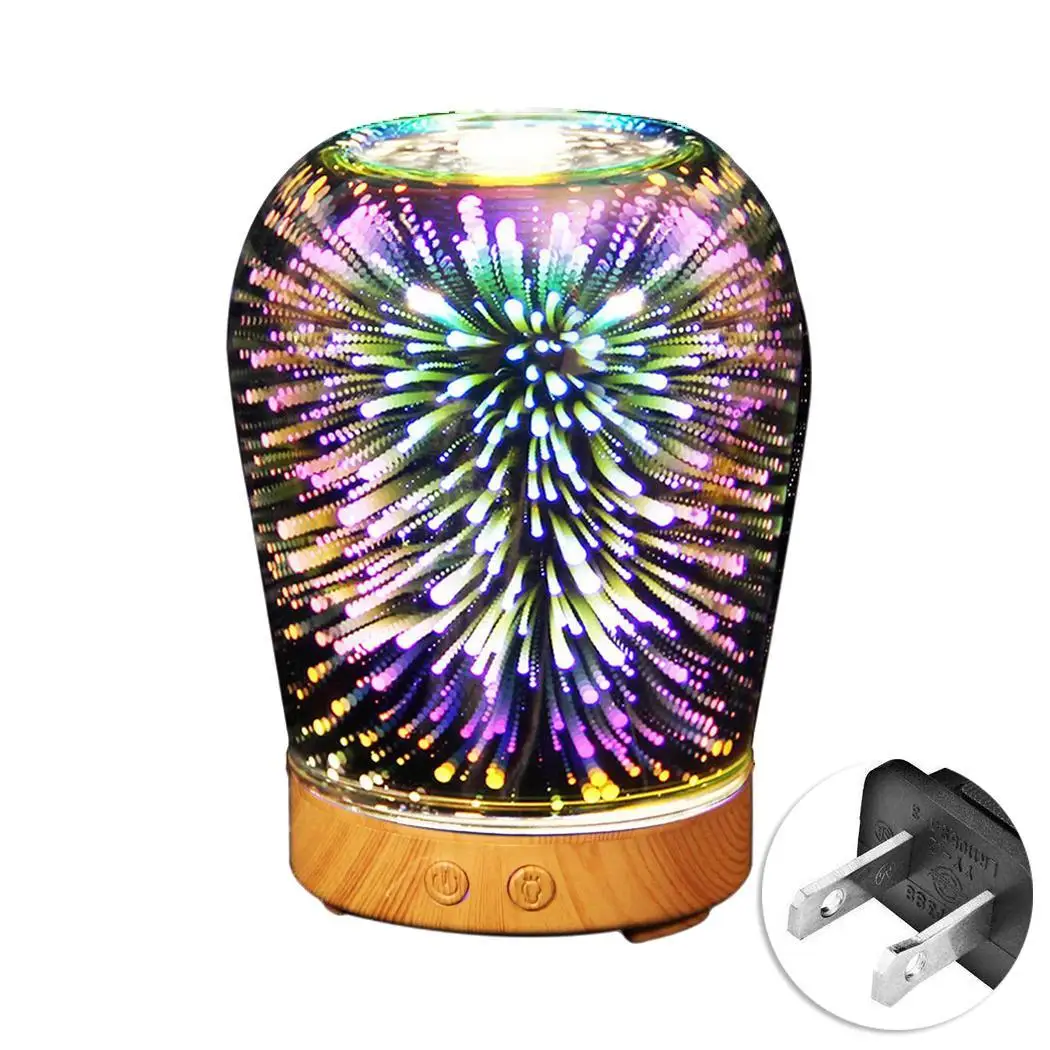 

Durable Ultrasonic Air Aroma Humidifier Air Diffuser With Multilocor 1 Gradient Light, Fixed LED Lights Home