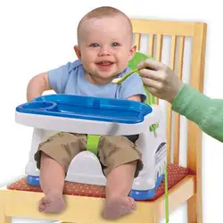 Складной портативный детский обеденный стул детский пластиковый стульчик съемный Посудомоечная машина Безопасный лоток