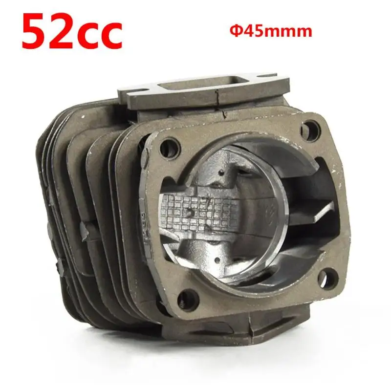 

45mm Big Bore Chainsaw Cylinder Piston Ring Pin Clips Gaskets Kit Set for 52CC Gasoline Chain Saw Garden Tools