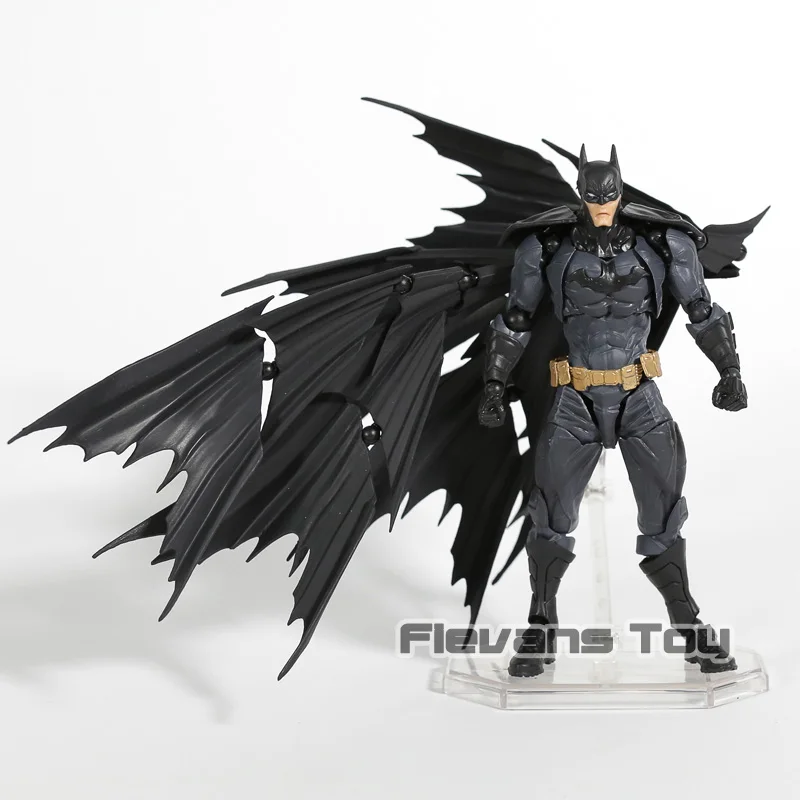  DC Comics Justice League Superhero Revoltech NO.009 Batman Action Figure Collectible Model Toy