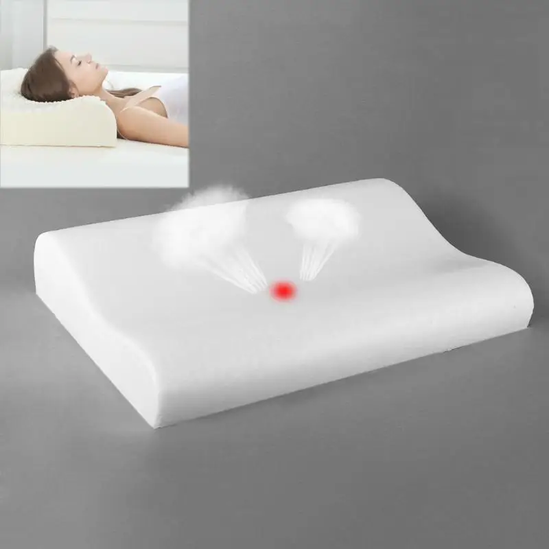 

Memory Foam Pillow 3 Colors Orthopedic Pillow Latex Neck Pillow Fiber Slow Rebound Soft Pillow Massage For Cervical Health Care