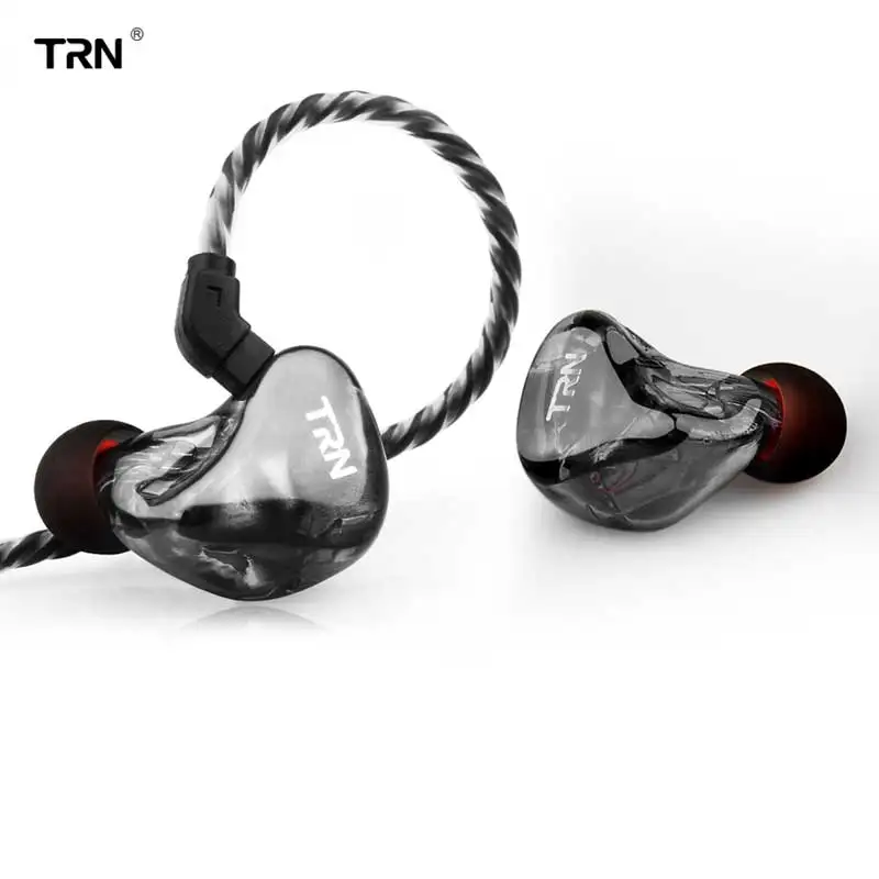 TRN X6 6BA наушники 6 сбалансированный арматурный драйвер блок HIFI эргономичный