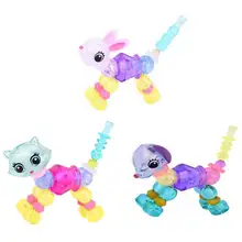 

Animal Bracelets Magic Tricks Creative Children Magic Toy Bracelet Surprise Twisted Animal DIY Jewelry Backpack Accessories