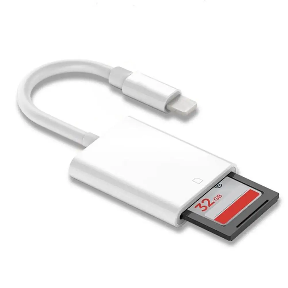 OTG Card Reader SD/TF Camera Memory Card Reader Mobile Phone Adapter Cable for iPad iPhone -in ...