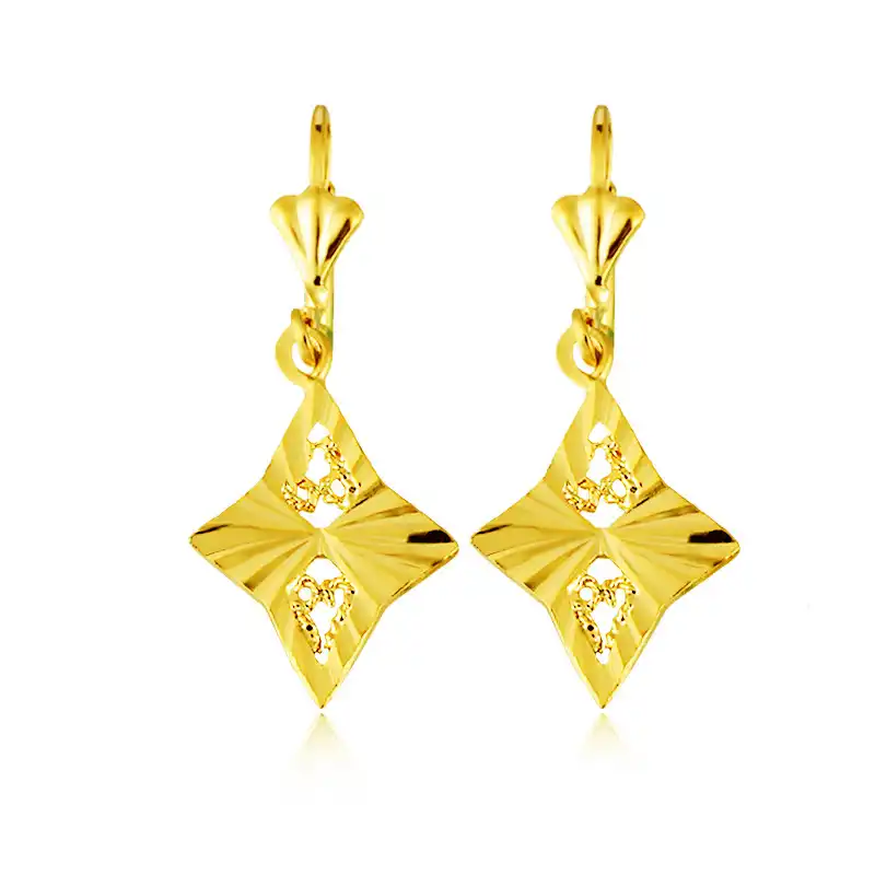 Fancy Gold Earrings 2023 : नई खूबसूरत इयररिंग डिजाइन ! डेली यूज़ 22 कैरेट  सोने से निर्मित लेटेस्ट इयररिंग डिजाइन ! - Uprising Bihar