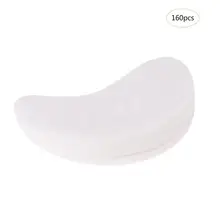 Одноразовая маска для глаз, 160 шт., гигиеническая маска для лица, универсальная маска для лица в форме зубов, двойная маска для глаз