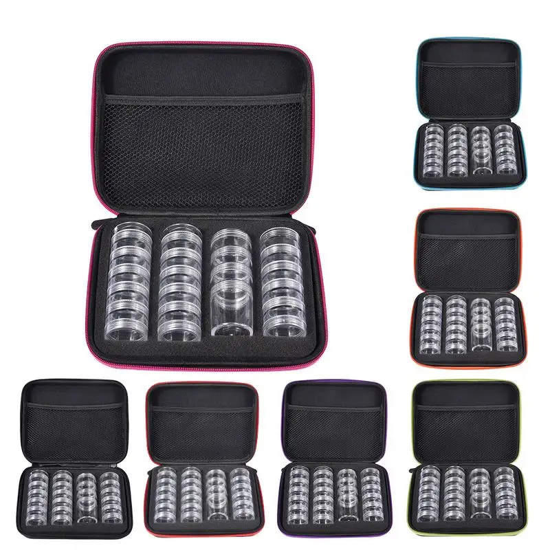 

22 Small Cases With Storage Case Zipper Bag For Essential Oil Diamonds Pills Earrings Rings Necklaces Storage Bag Organizers