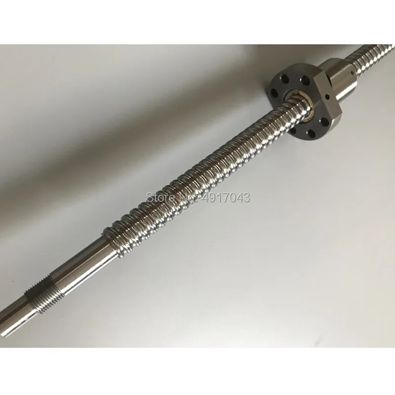 

Free shipping 20mm cnc SFU2005 / 2010 300 400 500 600 700 800 900 1000 1200 1500 mm ballscrew BK15/BF15 end machined CNC parts