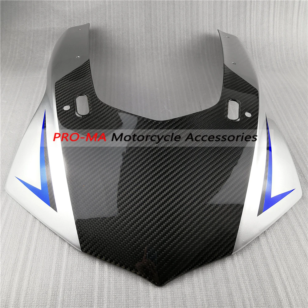 Передний обтекатель из углеродного волокна для Yamaha YZF-R1 2015 + твил серебристый |