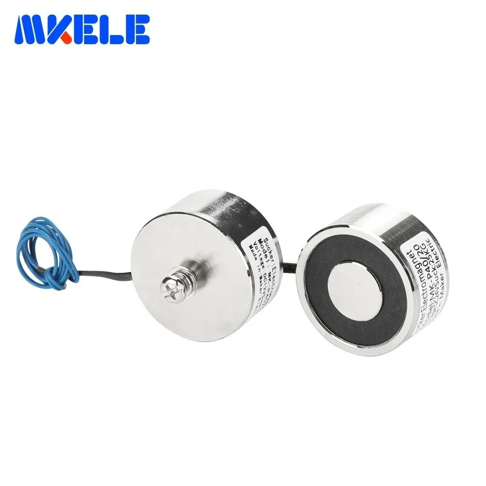 

Mk40/20 Miniature Electromagnet Coil Reliable ElectricIndustrial Electric Lifting Magnet Power-off Degaussing Dc 6v 12v 24v