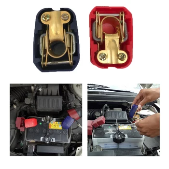 

2PCS Univerisal Auto Car 12V Quick Release Battery Terminals Connector Clamps Removable Battery Clamps