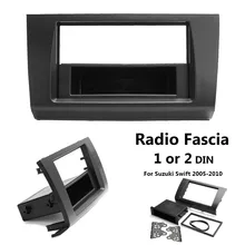 1 or 2 Din Car Stereo font b Radio b font Fascia Panel Plate Frame DVD