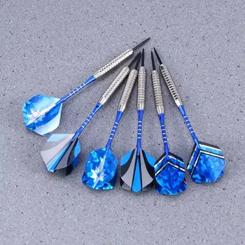 

12PC Steel Tip Darts Kit Stainless Steel Darts Set Tipped Needles For Aluminum Shafts Standard Flights