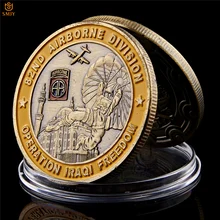 Сент-Джордж Управление иракский свободы 82nd дивизии Военная Униформа памятная монета Коллекционные вещи