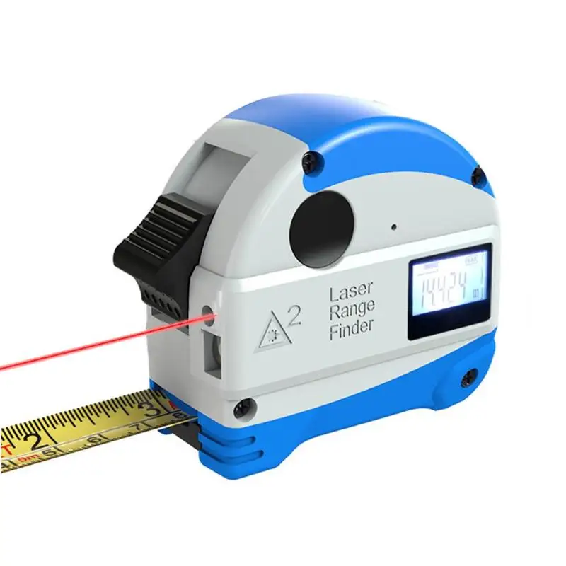 

Measuring Tape Roll Cord High Accuracy Laser Digital Tape Distance Meter Intelligent High-precision Measurement Rangefinder