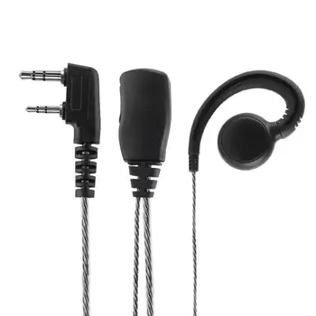 

Headset Earphone Earpiece Replace Ear Hook Clip Holder Earhook Accessories Swivel Earhook Earpiece with Mic PTT For Baofeng