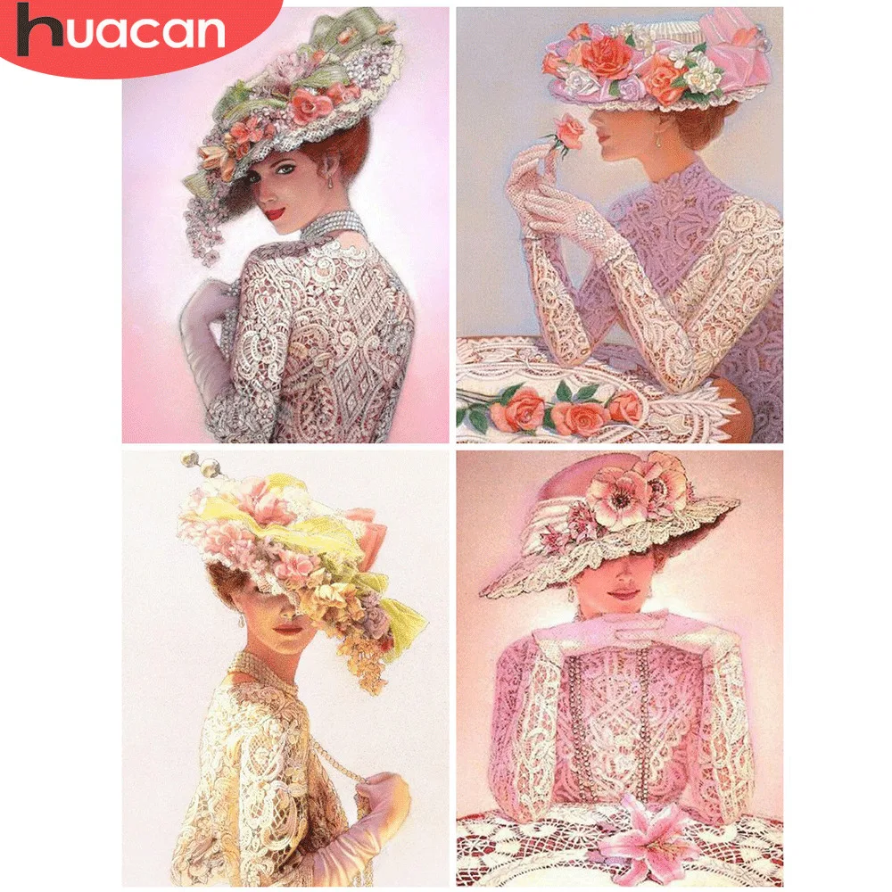 

HUACAN 5d Diamond Painting Beauty Diamond Embroidery Sale Full Square Rhinestone Picture Diamond Mosaic Painting With Diamonds