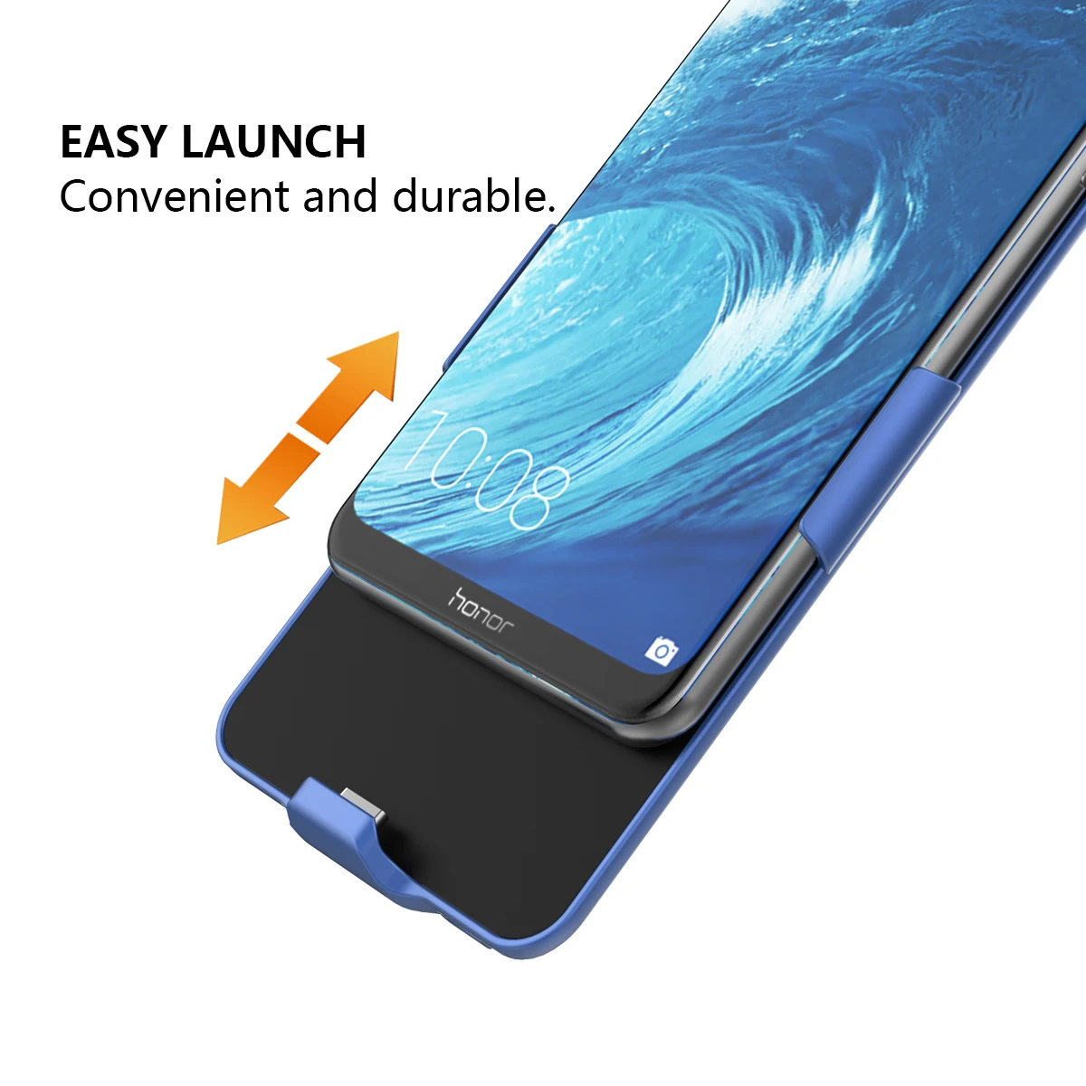 Для Huawei Honor 8X Max 7500 мАч зарядное устройство чехол расширенная батарея запасной