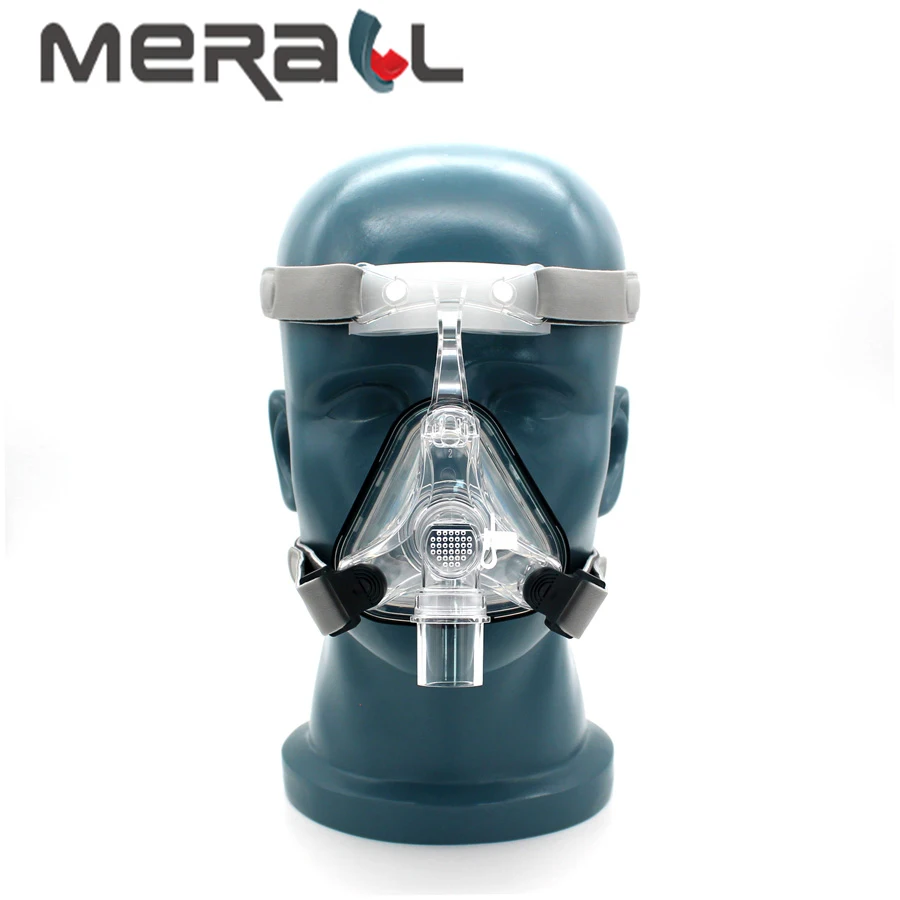 

CPAP Mask Medical Mask Help Breath With Adjustable Headgear Strap Ventilator Respirator For Sleep Apnea Anti Snoring Maske