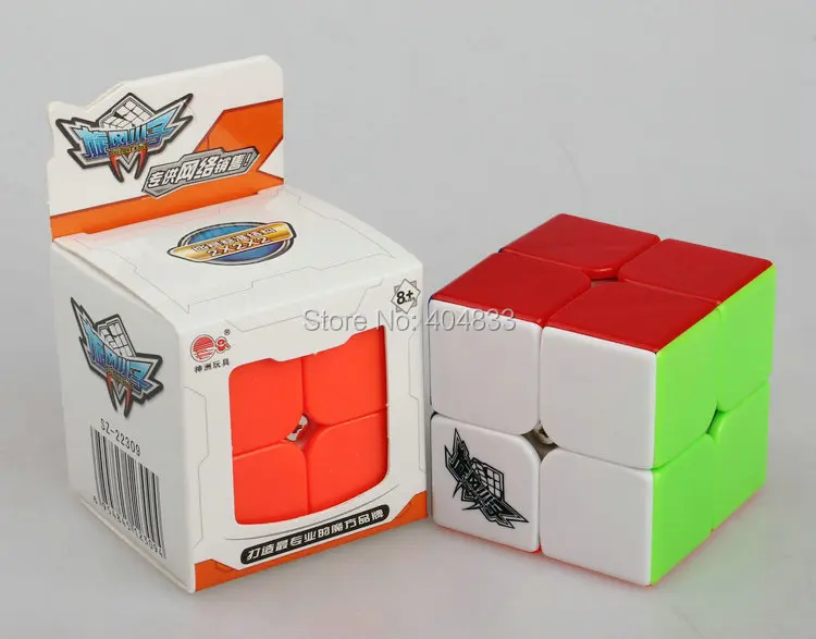 Cyclone boys 2x2 Feichang Cube Stickerless Cubo Magico развивающая игрушка для детей идея подарка