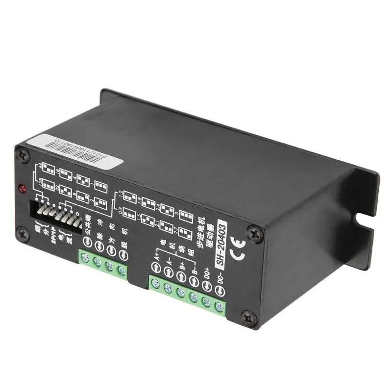 Драйвер шагового двигателя SH 20403 10 40VDC 3A 128|Драйвер двигателя| |