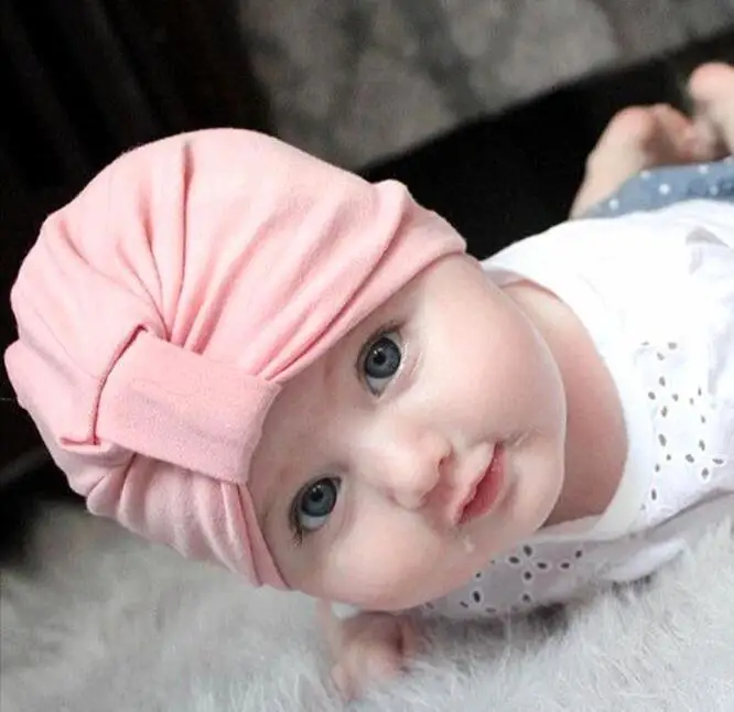 Cute Newborn Baby Cap Fairy Hat Both-Sided Bonnet Infant Toddler Handmade eb206 
