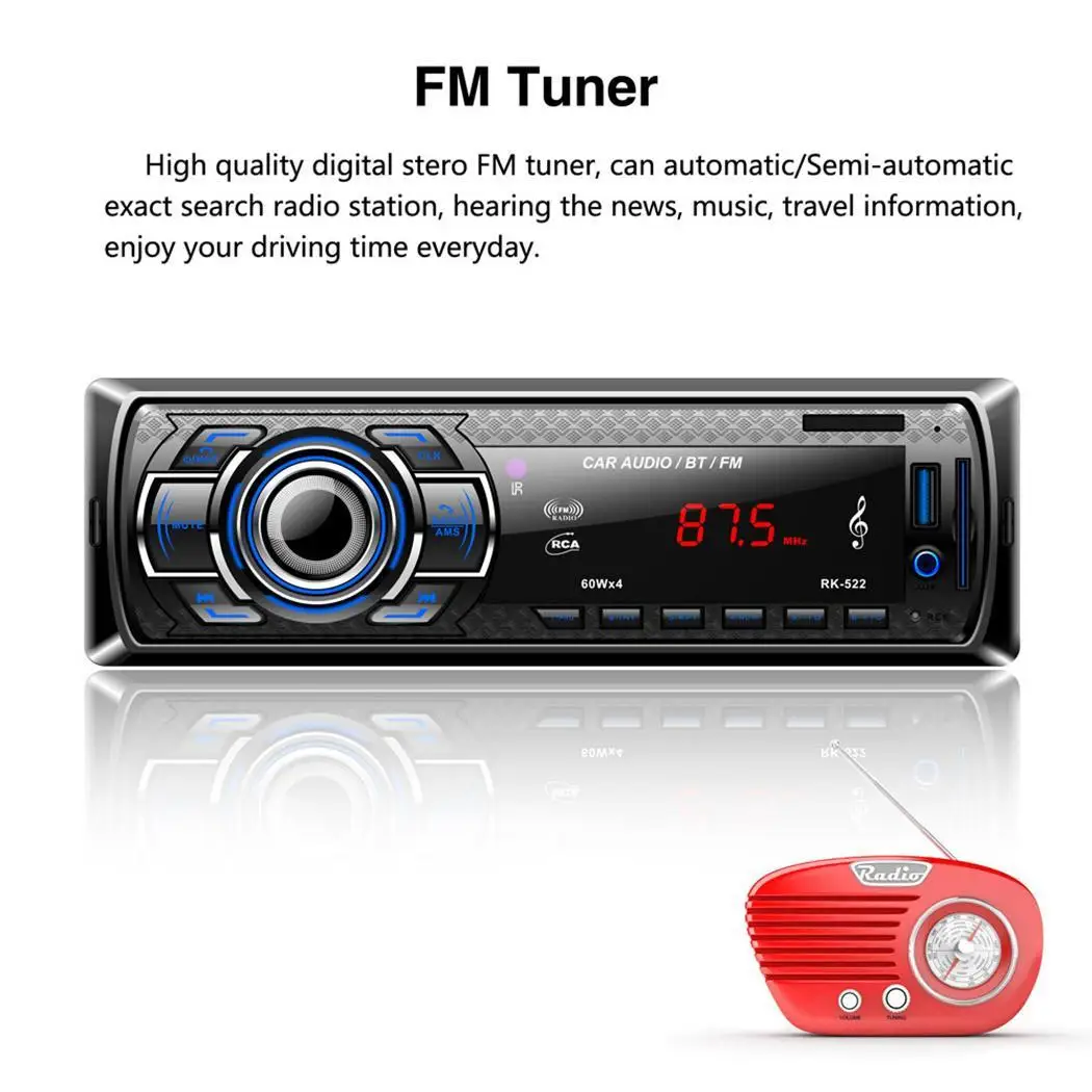 U Car audio машина игрок автомобиля 12 В интерфейсная карта Bluetooth независимых MP3 power