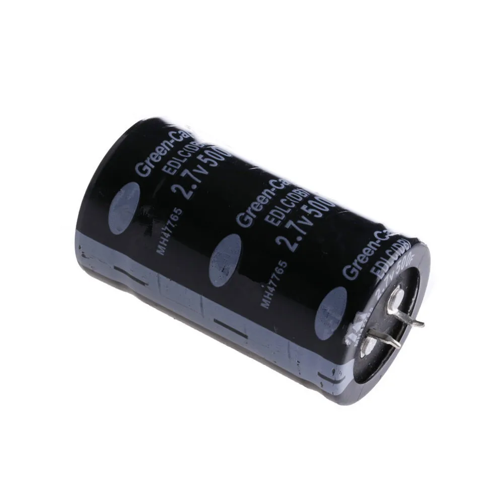 

1pc New Farad Capacitor 2.7V 500F Automobile Car Super Farad Capacitor 35*60mm for Car Auto Accessories