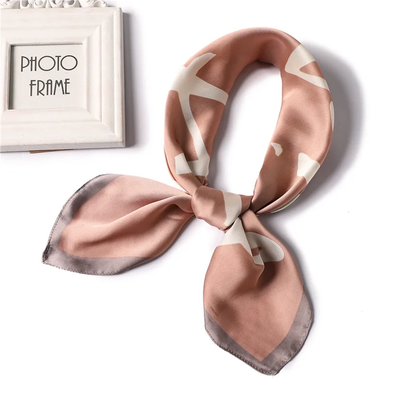 2019 New Women's Silk Scarf Square Soft Shawls Wraps Fashion Print Small Office Scarf Hair Scarf Hijab Foulard Bandana Headscarf 2019 New Women's Silk Scarf Square Soft Shawls Wraps Fashion Print Small Office Scarf Hair Scarf Hijab Foulard Bandana Headscarf