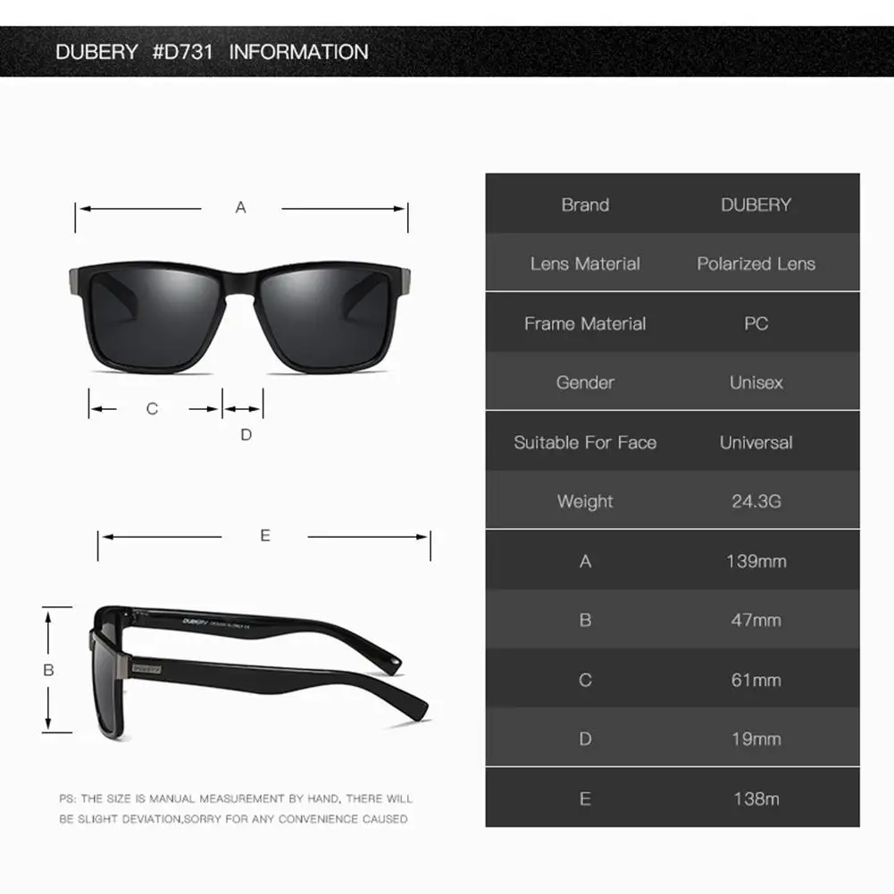 Fashion Men Women HD Polarized Sunglasses Coating Glasses Ultraviolet-proof Sport Driving Goggles Classic Design Mirror Sunglass