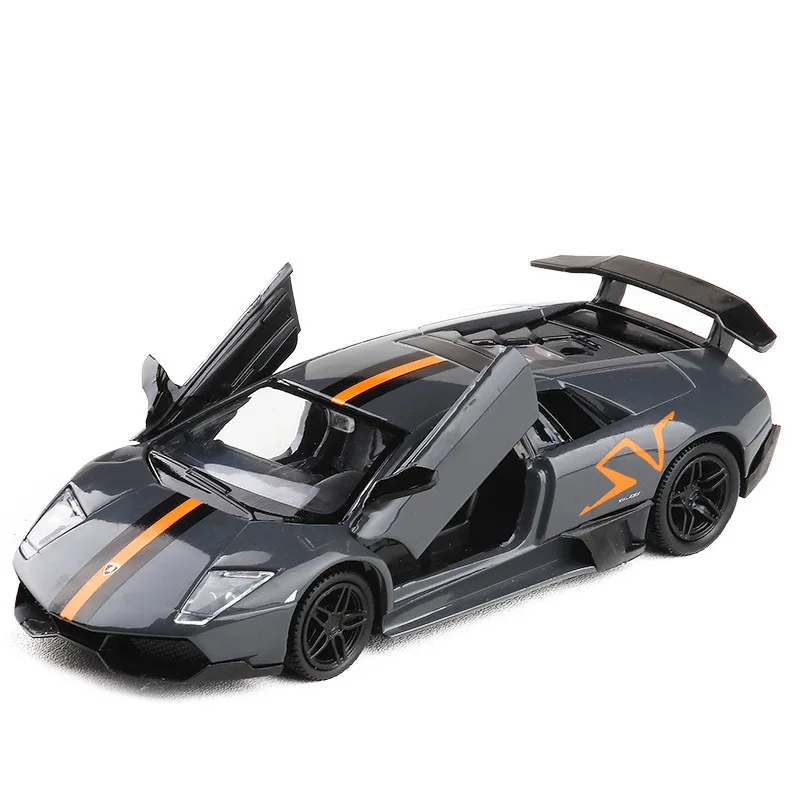 Масштаб 1:36 Murcielago LP670-4 модель спортивного литья под давлением из сплава игрушки для детей Подарки для детей Коллекция игрушек Hot-Whee