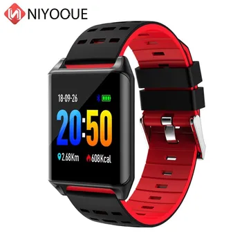 

IP67 Waterproof Smart Watch Ak11 1.22" Tft Color DisplayMusic Control Weather Forecast Hr Blood Pressure Monitor Smartwatch