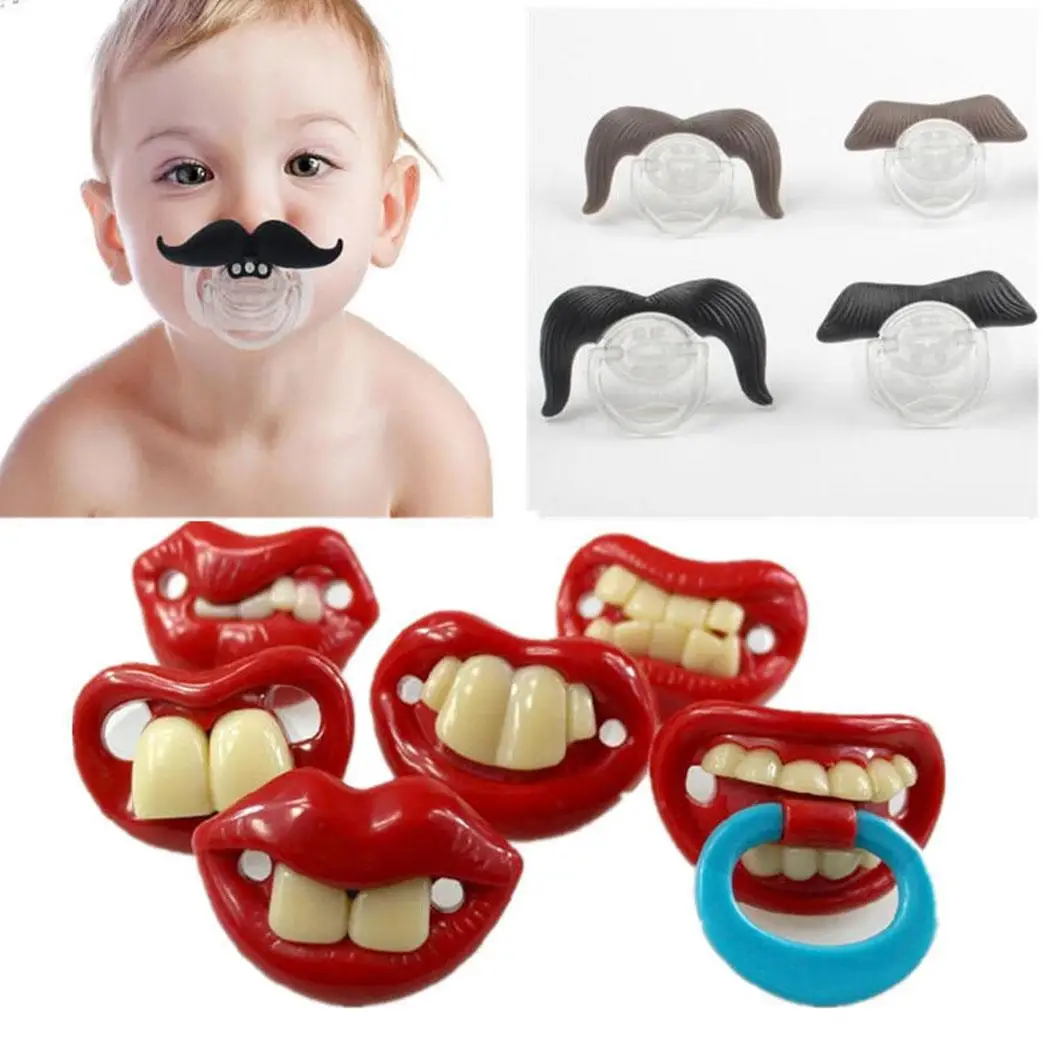 

Food Grade Silicone Funny Baby Pacifiers Nipple Teethers Toddler Pacifier Orthodontic Soothers Teat for Baby Pacifier Gift