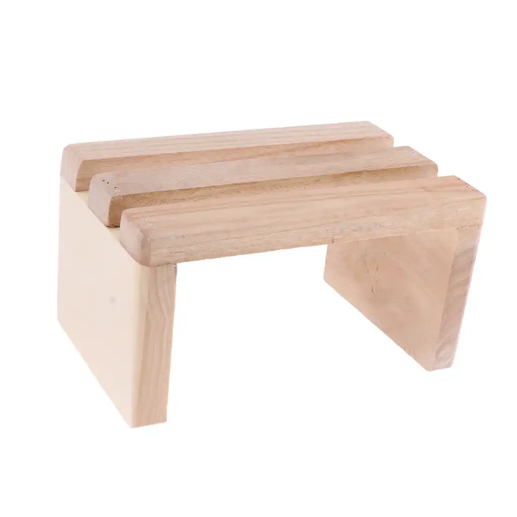 Handmade Solid Small Wood Foot Step Stool Footstool For Feet Spa Bath Barrel Basin Bedroom Living Room Bedside Toilet Seat