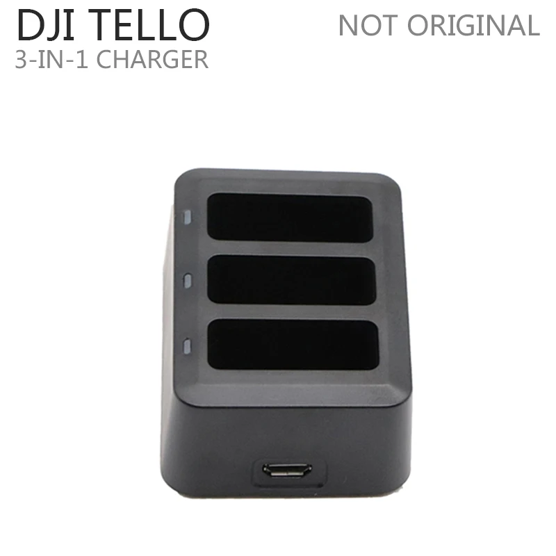 

3-in-1 (NOT ORGINAL) DJI tello Battery Charging Hub Tello 1100mAh Drone Intelligent Flight Battery Charger Accessories