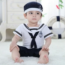 baby in sailor outfit