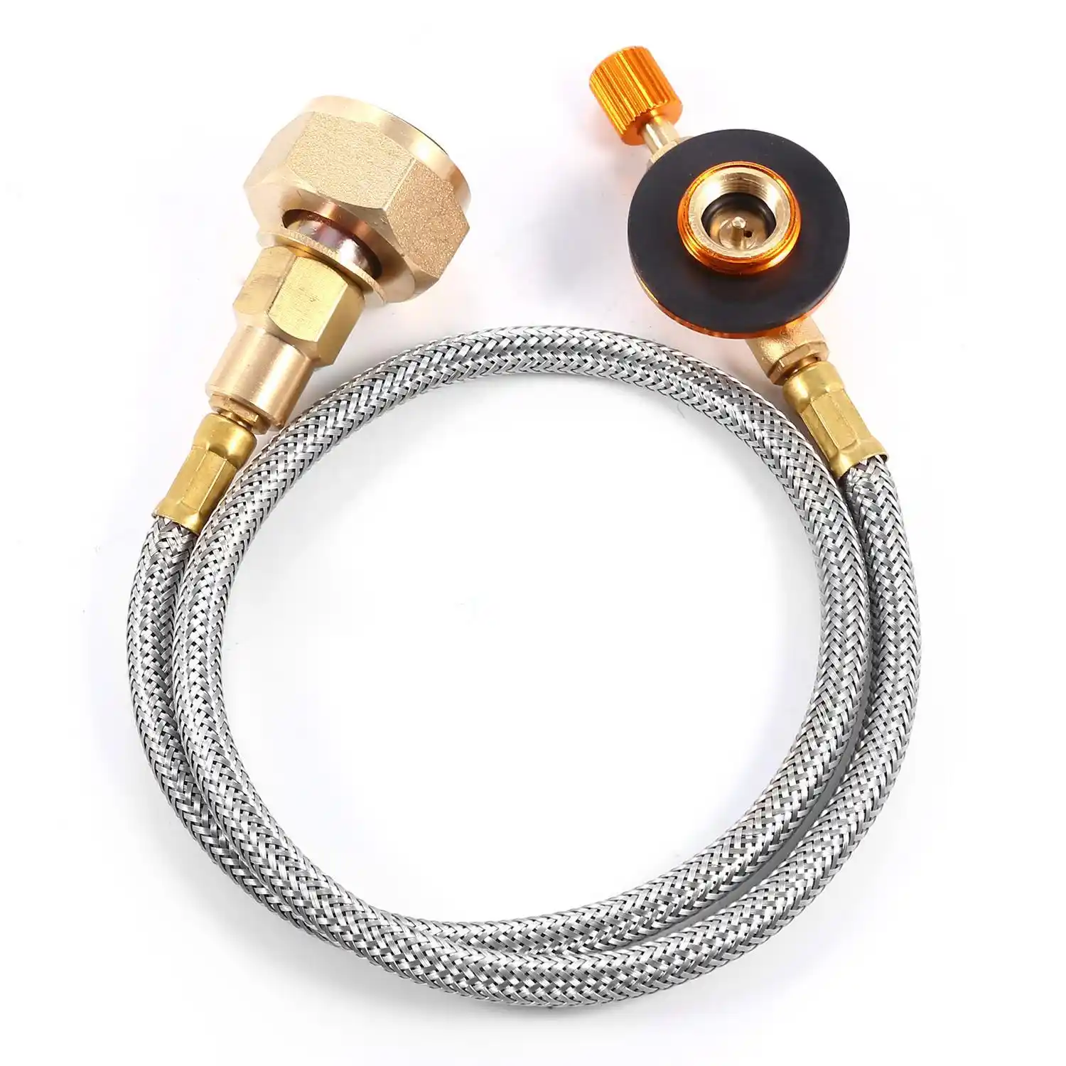 NON Adaptador de Recarga de Gas de Estufa con Anillos de Sello