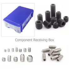 Penggong с несколькими отделениями прозрачный ящик для хранения пластиковый корпус Органайзер