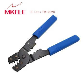 

Cable Wire Stripper Cutter Crimper Automatic Multifunctional Crimp Crimper HM-202B Hand Professional Wire Crimping Tool