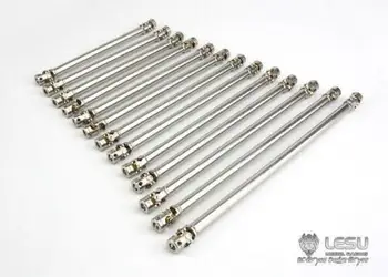 

1PC LESU Hot Sale CVD Drive Shaft Metal 145-185MM 1/14 RC Tractor Truck DIY Tmy Car TH02106