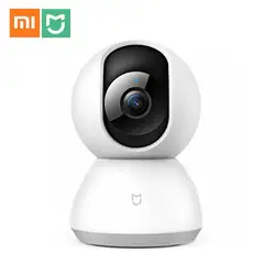 Оригинальный Xiaomi Mijia Smart Cam Колыбель голова версия 360 P HD 1080 градусов ночного видения веб-камера ip-камера видеокамера для умного дома