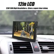 LEADSTAR 12 дюймов цветной экран 1080P Автомобильный цифровой ТВ/УВЧ/УКВ стерео окружающий автомобильный телевизор для США штекер