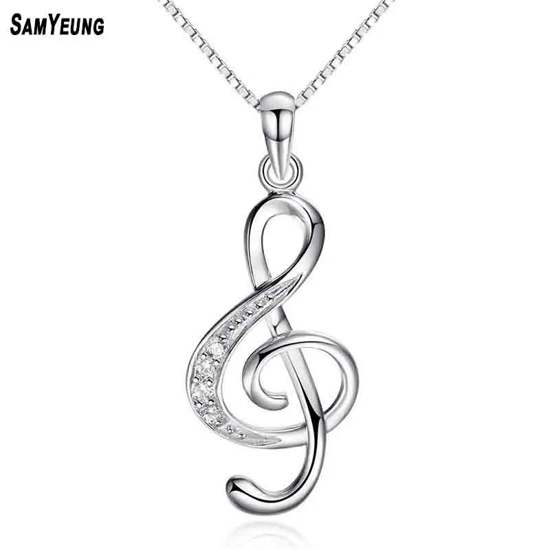 Женское колье чокер SamYeung с серебряным покрытием в Корейском стиле|necklace silver