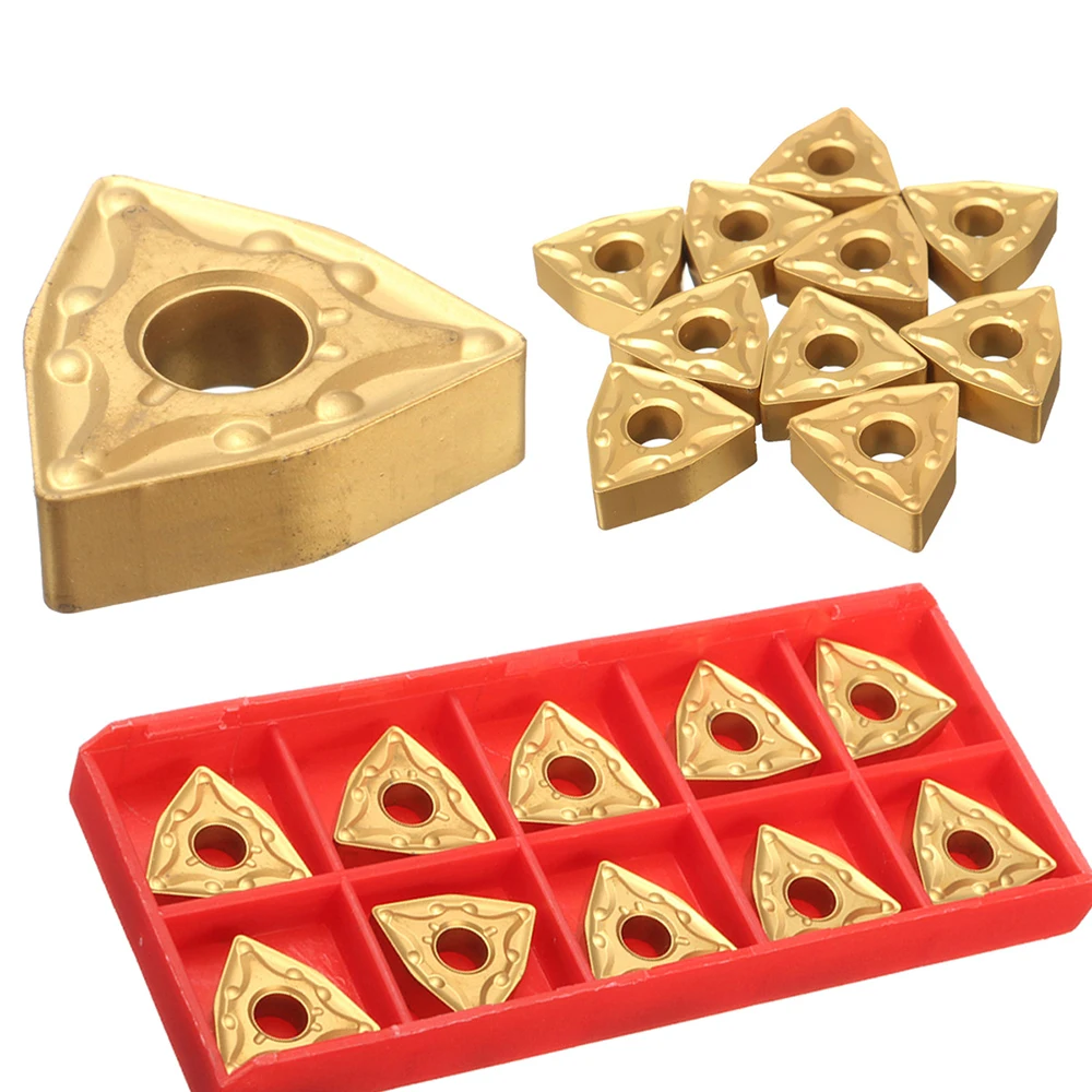 

Machine tools and accessories Turning Tool 10Pcs WNMG0804 WNMG432 Carbide Inserts for CNC Cutting External Machine Tools