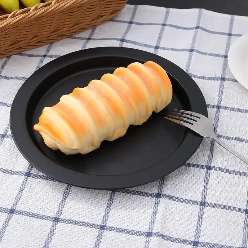 

1Pc Plastic Dessert Serving Tray Tea Breakfast Bread Tray Snack Plate Storage Plates Square Accessories Cosmetics Dish